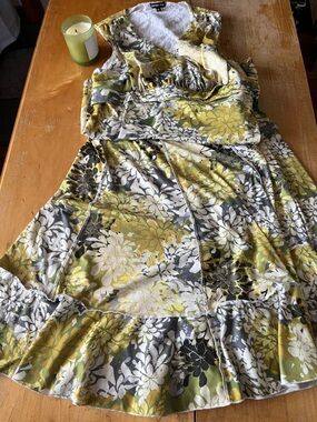 Floral A-Line Women’s Dress .